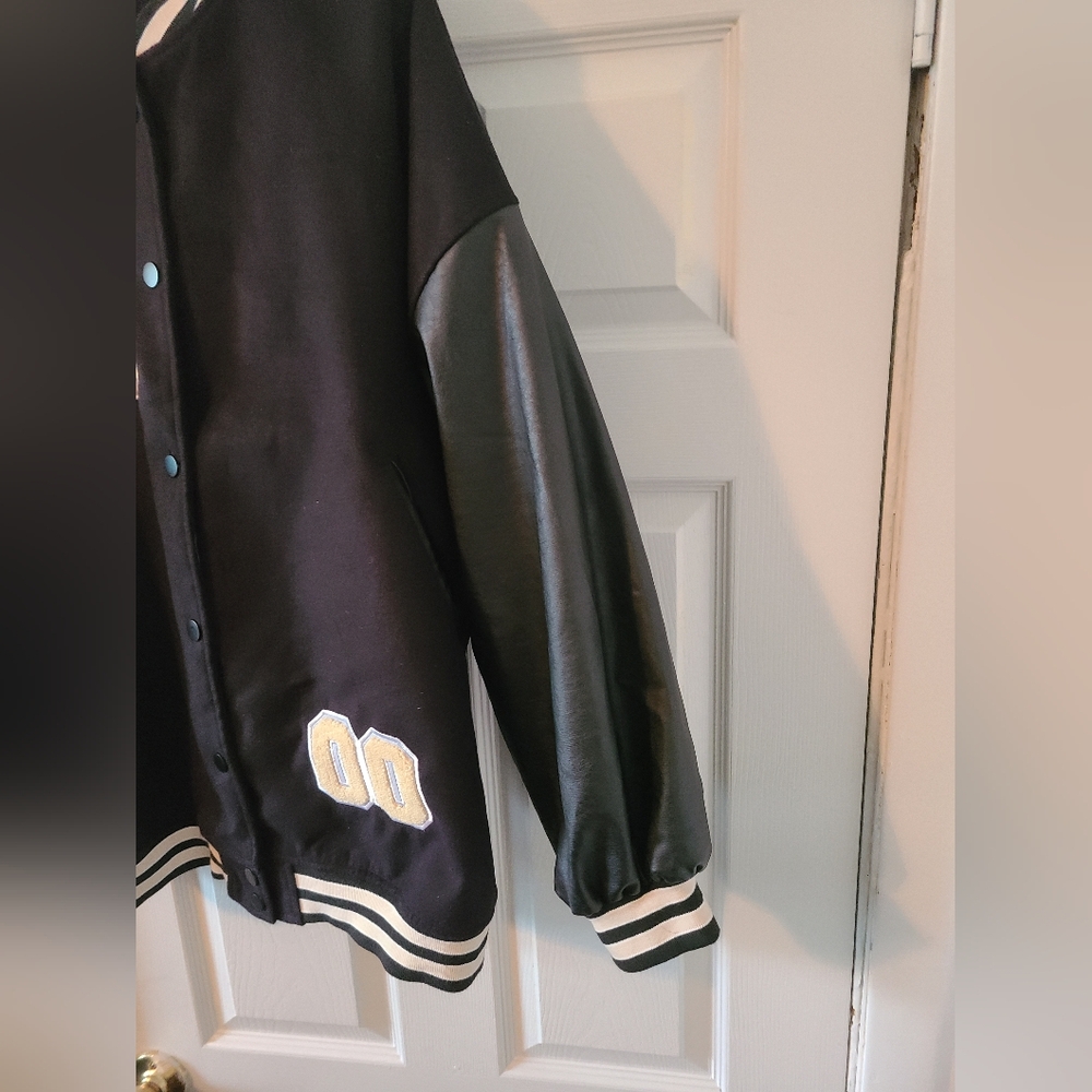 Black Varsity Jacket - Picture 6 of 9
